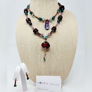 Sophia Forero Necklace Earrings
